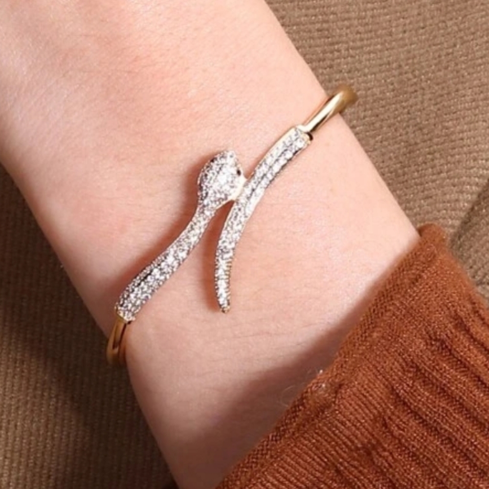 Snake crystals Brazalete